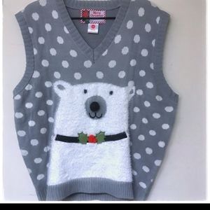 Polar Bear Christmas Vest